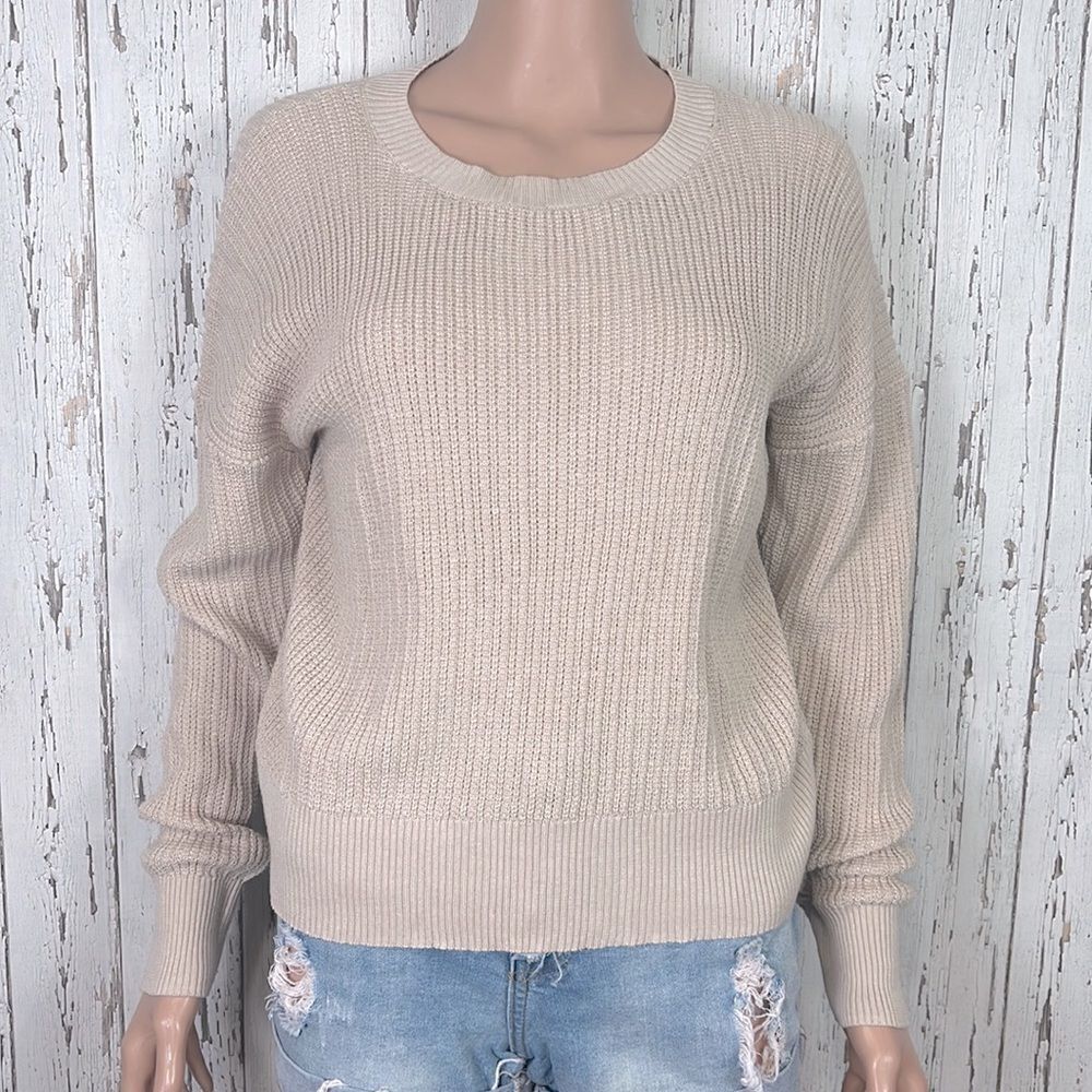 Pink Rose Sweater Top
